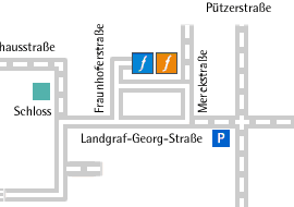 &Uuml;bersichtskarte Darmstadt