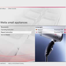 [Bild: WELLA Dokumentenauswahl] 