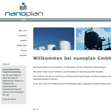 [nanoplan Screenshot]