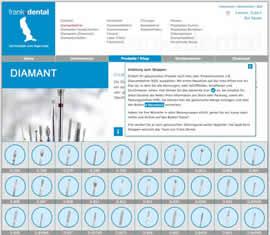 Webauftritt Frank-Dental