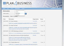Webauftritt plan4business